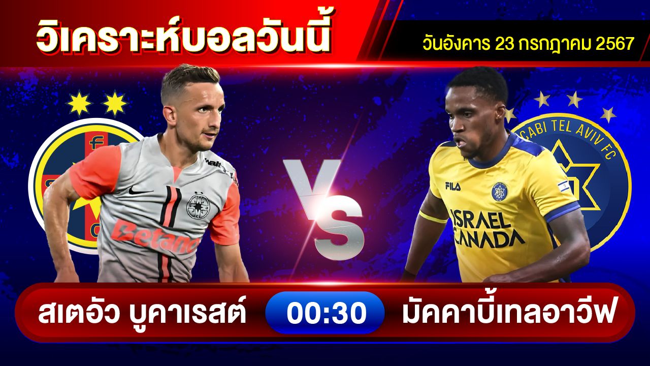 วิเคราะห์บอลวันนี้ ทีเด็ดบอล วันอังคารที่ 23 กรกฎาคม 2567 by อัศวินล้มโต๊ะ