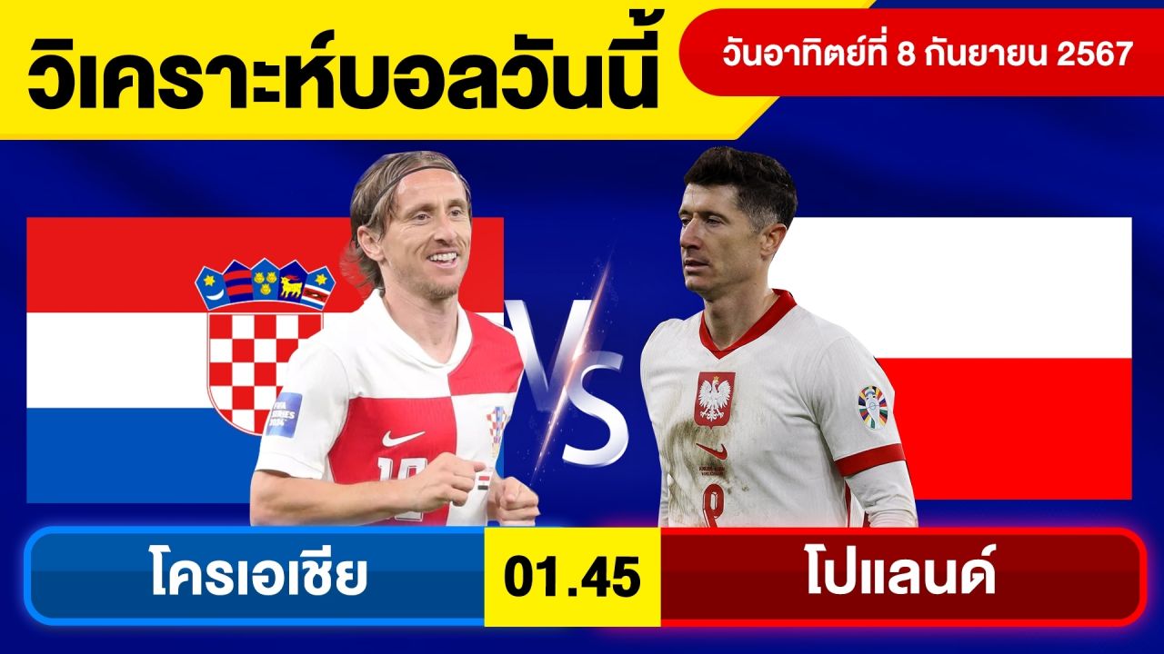 วิเคราะห์บอลวันนี้ วัน  อาทิตย์ ที่ 8 กันยายน 67 บอลเต็ง ทีเด็ดบอลวันนี้  ผลบอล บอลเด็ด By จอห์นบอลเต็ง