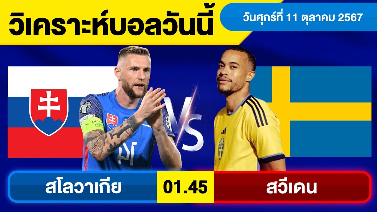 วิเคราะห์บอลวันนี้ วันศุกร์ ที่ 11 ตุลาคม 67 บอลเต็ง ทีเด็ดบอลวันนี้ ผลบอล บอลเด็ด By จอห์นบอลเต็ง