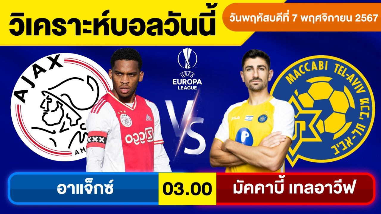 วิเคราะห์บอลวันนี้ วันพฤหัสบดีที่ 7 พฤศจิกายน 67 บอลเต็ง ทีเด็ดบอลวันนี้ผลบอลบอลเด็ด By จอห์นบอลเต็ง