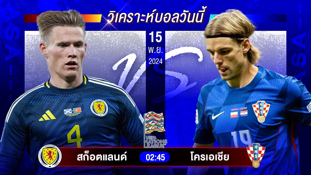 วิเคราะห์บอลวันนี้ ทีเด็ดบอลวันศุกร์ที่ 15 พฤศจิกายน 2567 by อัศวินล้มโต๊ะ