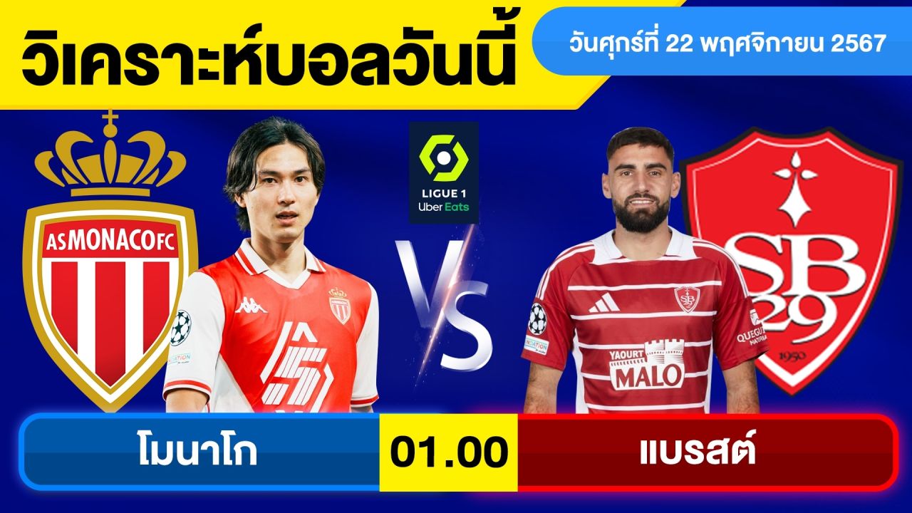 วิเคราะห์บอลวันนี้ วันศุกร์ ที่ 22 พฤศจิกายน 67 บอลเต็ง ทีเด็ดบอลวันนี้ ผลบอลบอลเด็ด By จอห์นบอลเต็ง